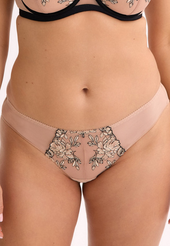 GFP 035 Oksana Damenhöschen Tanga Gaia beige