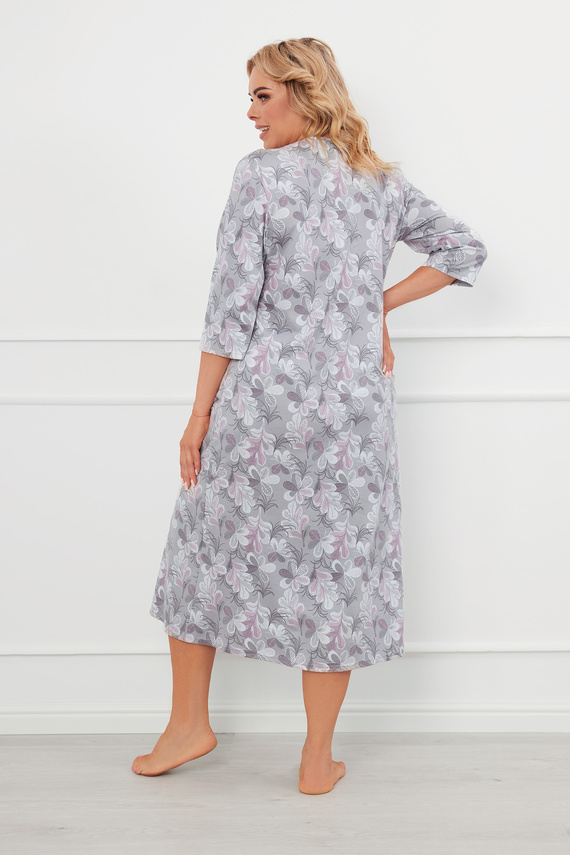 Ardila Nachthemd, 3/4 Ärmel Italian Fashion - Druck