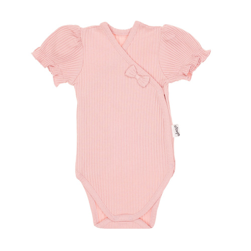 213100 Nelly Body mit kurzen Ärmeln und Reißverschluss Nicol