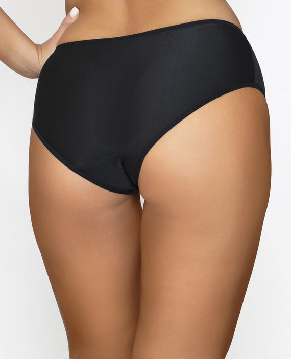 Sylvie Höschen mit hoher Taille für Frauen PariPari - schwarz