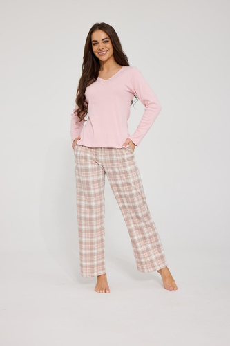 Cornette Colette 659/503 Damen-Pyjama 3/4 aus Modal und Baumwolle mit Blumenmuster
