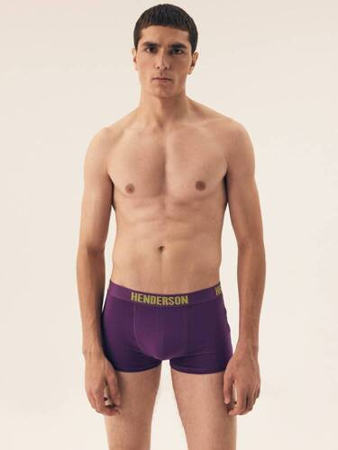 42589 Spin Herren Boxershorts 2er-Pack Henderson lila