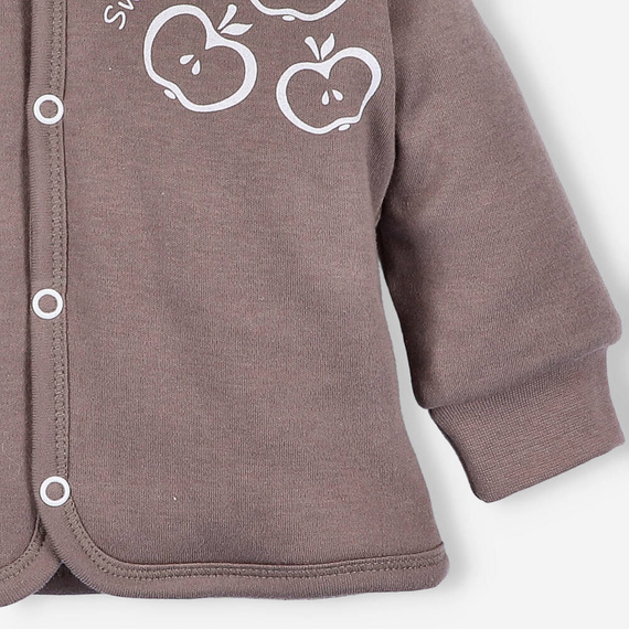 ABN-5308/CZE Happy Apples Bio-Baumwolljacke Nini Himbeere