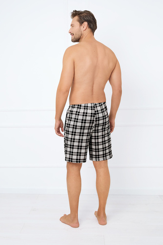 Klark Herren Pyjamahose, kurz Italian Fashion - Druck