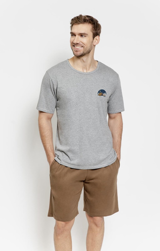 Herren Pyjama 3576 Gabriel – Baumwolle, kurz, mit Taschen