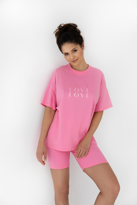 Maud Sensis Damen-Pyjama – Rosa