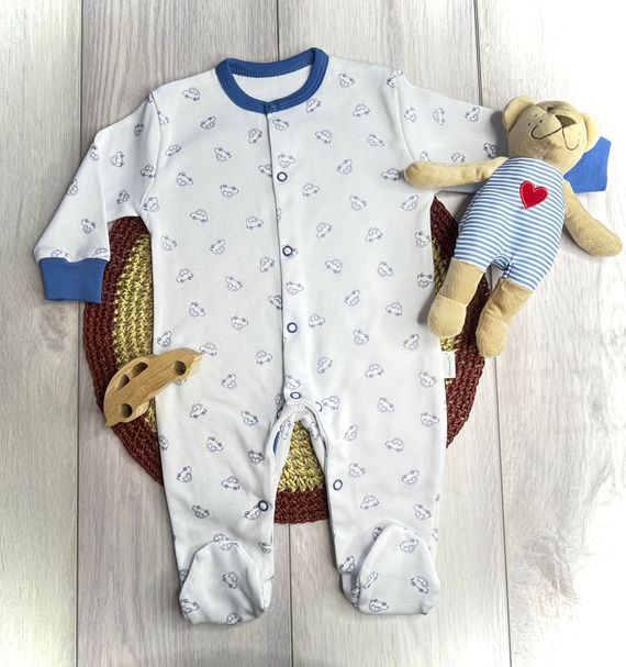 Mamatti Babystrampler PA15640 Buckliger – Baumwolle, bequem