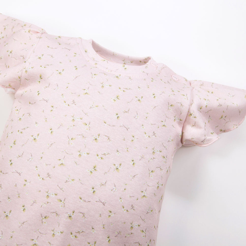 Meadow Eevi Kurzarmbluse – rosa