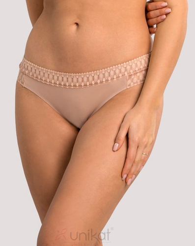 Kora Unikat Damen-Slip, Beige – elegant und bequem, flexible Passform