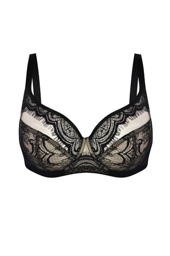 Mediolano Exclusive Soft 19257 weicher BH schwarz mit Spitze