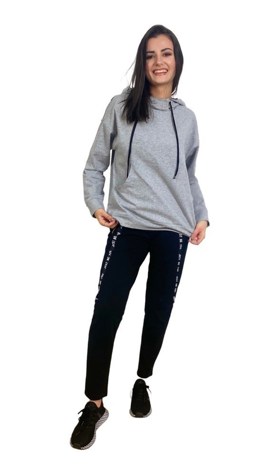 496 Just Forex Damen Trainingsanzug - hell melange