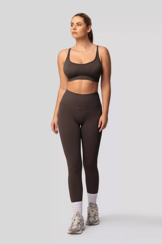 Push-up Leggings Spaio PRO High Waist blickdicht formend chocolate