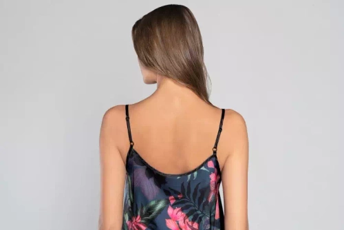 Amazonia Damen-Schlafanzug, Shorts Italian Fashion - Druck