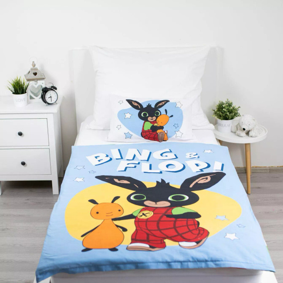 Baumwoll Bettwäsche fürs Babybett 100x135 Jerry Fabrics mit Reißverschluss