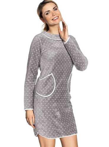 377 Melanie Forex Nachthemd - grau