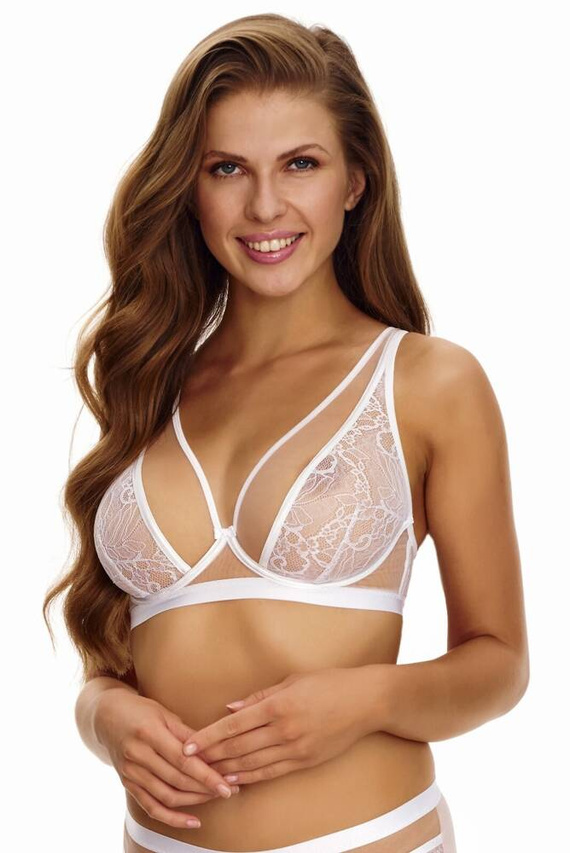 2455 Lupoline Soft-Bralette-BH - weiß-beige