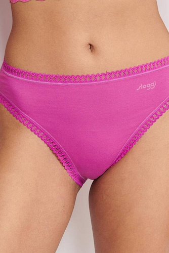 GO Crush High Leg C3P Damenhöschen 3er-Pack Sloggi - rot rosa