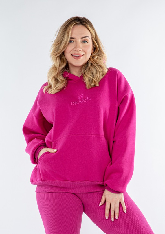 DK-K-B9-H1 Dkaren Sweatshirt – Fuchsia