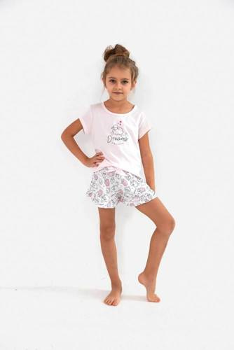 Sensis Lamb Kids Mädchen Schlafanzug - rosa