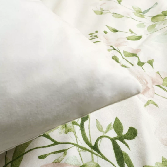 31513/1 Darymex Flanell-Bettwäsche, Beige, Löwenzahn – Set, 100 % Baumwolle, warm und weich