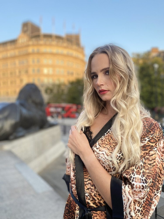 417 Valentina Damen Morgenmantel Forex - beige