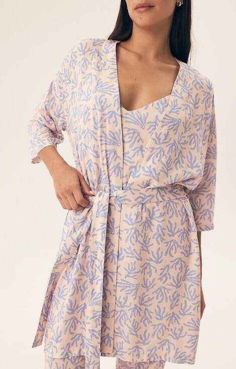 42663 Nadar Henderson Damenbademantel – Hellblau