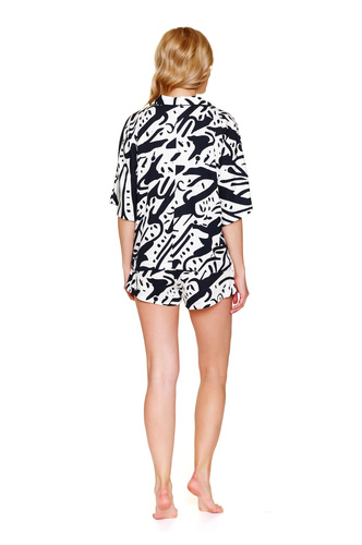 7310 Doctor Nap La Palma Damen-Pyjama – kurzes Set, 100 % Viskose