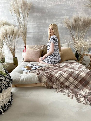 645 Amazing Forex Nachthemd - weiß-grün