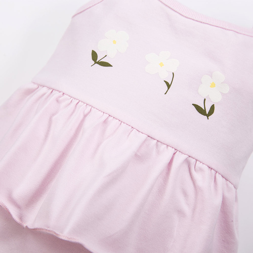 Meadow Bodysuit mit Eevi-Trägern – rosa