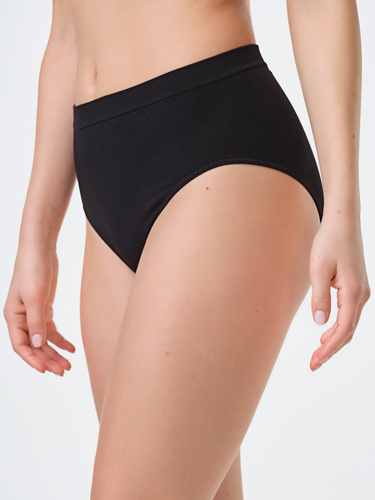 Spiman NATURE Nero Bambus-Slips mit hohem Bund, atmungsaktiv und komfortabel