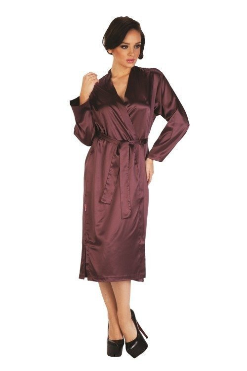 798 Klassischer Damenbademantel Forex - blau/blau