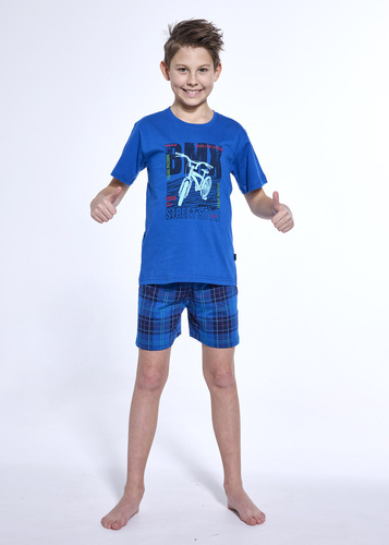 790/117 BMX Jungen-Pyjama Cornetteblau