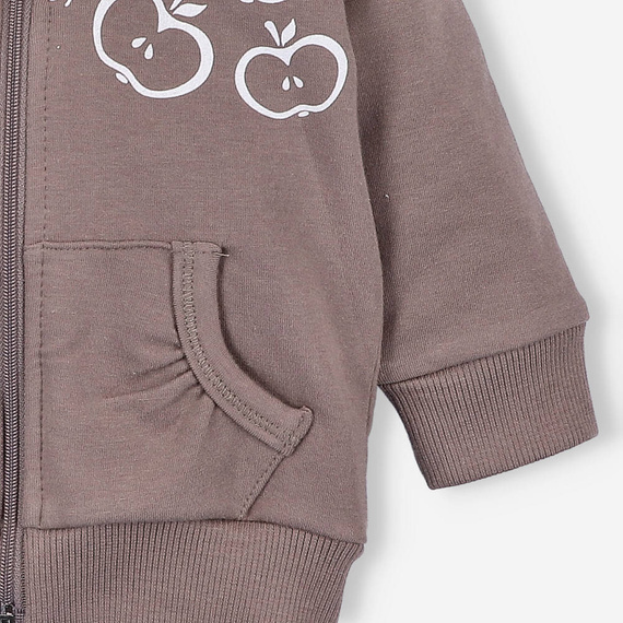 ABN-5307/CZE/056 Happy Apples Nini Sweatshirt aus Bio-Baumwolle