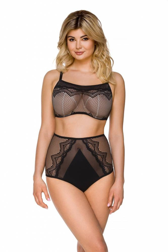 2221 Lupoline Damen-High-Rise-Slip - schwarz