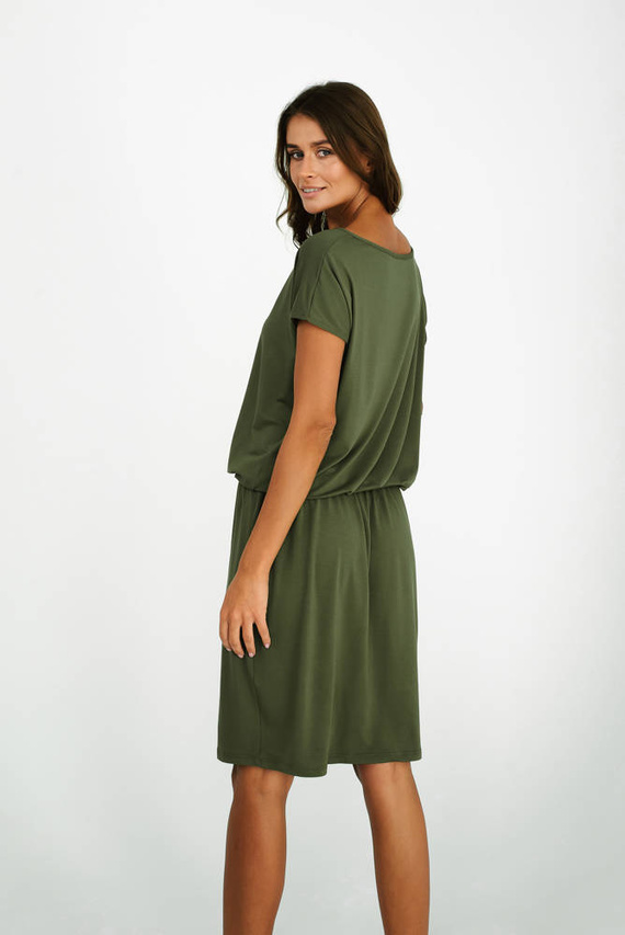 Paramo Damen Kleid Italienische Mode - khaki