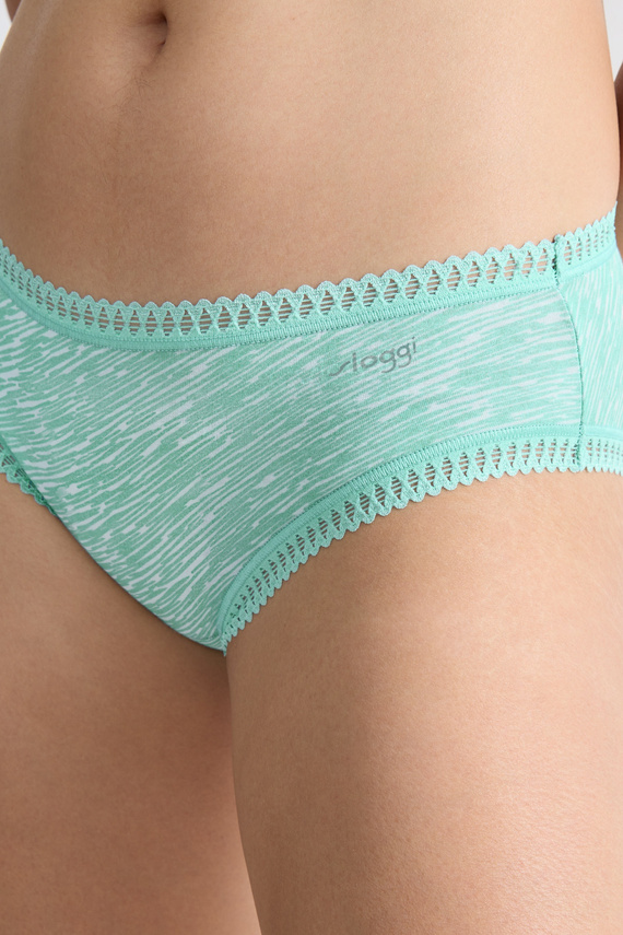 GO Crush C3P Hipster Damen Sloggi 3er-Pack – V007 Türkis