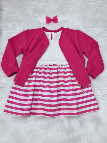 Gracja Kinder-Bomber-Sweatshirt Bambarillo Amaranth