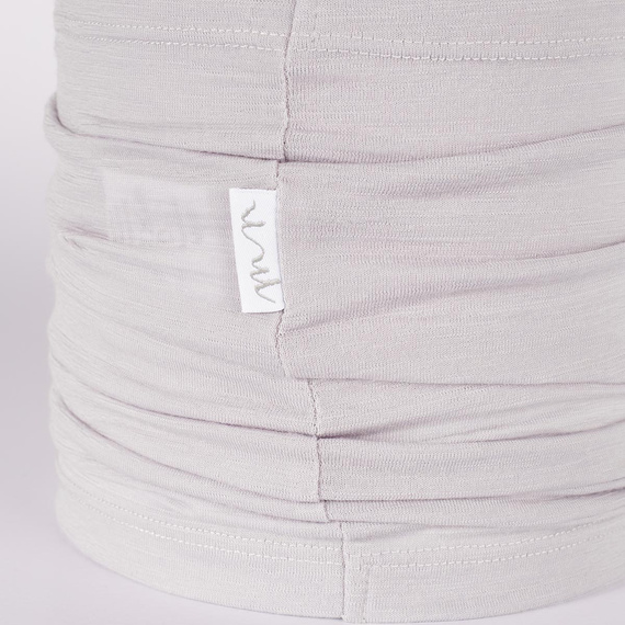 229115 Nicol Kinder-Schlauchschal 100% Merino Grau