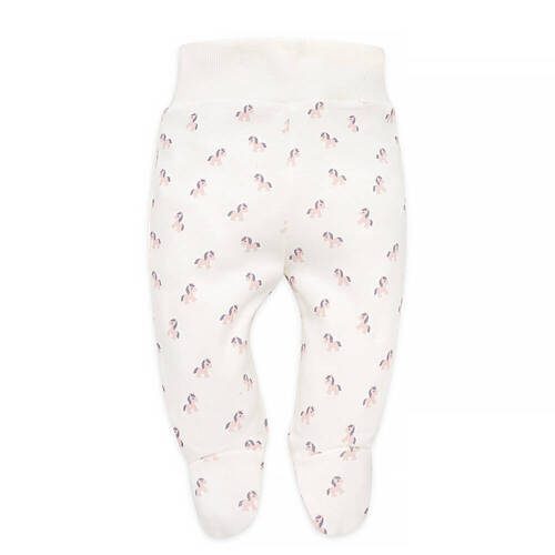 Lovely Day Pinocchio Baby-Schlafanzug – ecrufarbene Pferde