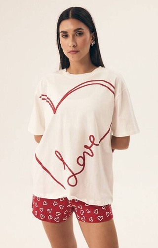 42655 Necesito Henderson Damenpyjama – Creme