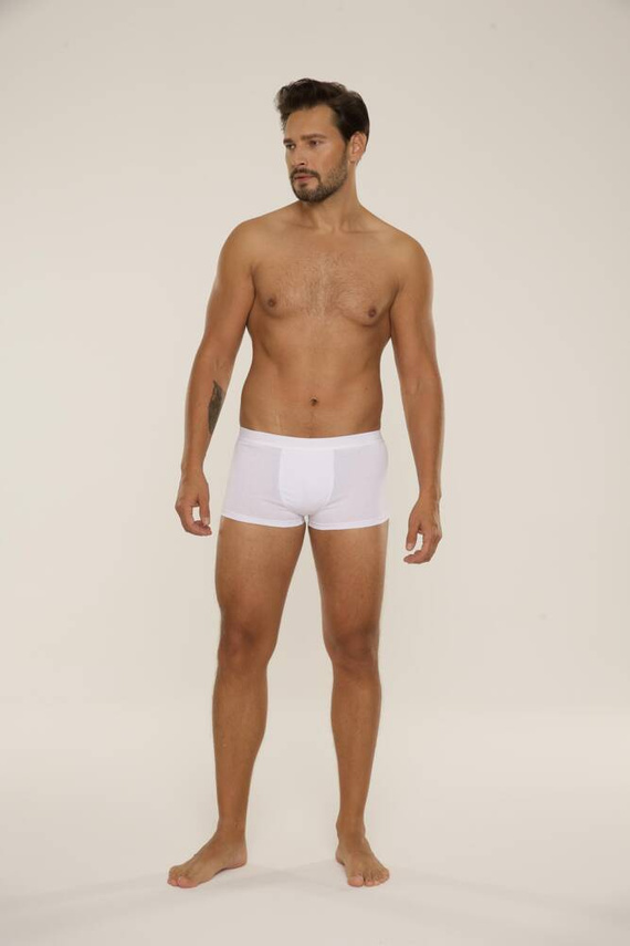 588 Fabrizio Herren Boxershorts De Lafense - weiß