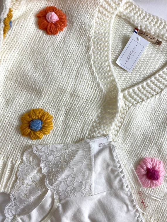 530 Iness Hochgeschlossener Slip De lafense - weiß