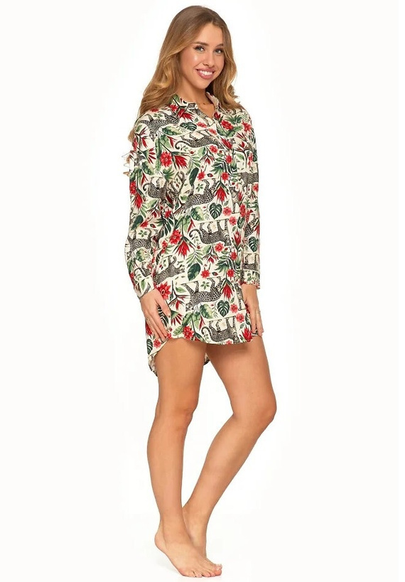 PDK4800-002 Moraj Nachthemd – mehrfarbig