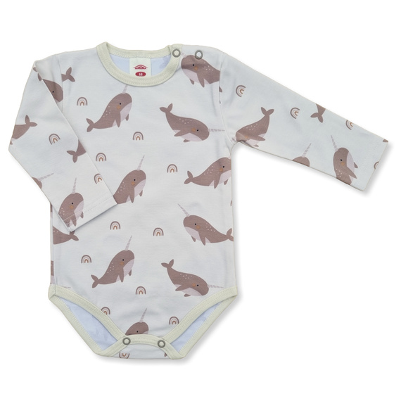 03256DR „Marlin“ Makoma Baby-Body mit langen Ärmeln