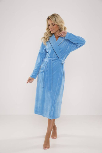 389 / 390 Lydie Damenbademantel Forex - blau