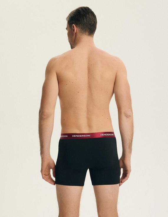 Bench Henderson 44540 schwarz-grafit – Herrenboxershorts 3er-Pack 93% Baumwolle