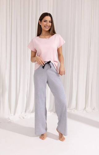 699 Regina Damenpyjama – Rosa