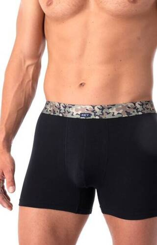 MXH 240 Bamboo Key Herren-Boxershorts – Schwarz