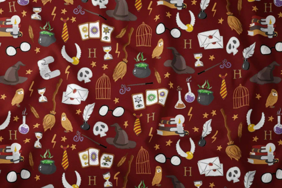 3503 B Land of Dreams Kinderbettwäsche aus Baumwolle, Magic Mary Karo