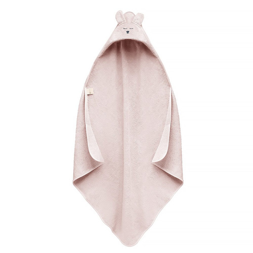 Yosoy Bambushandtuch mit Ohren – Puderrosa